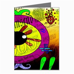 Abstract Greeting Card by Siebenhuehner