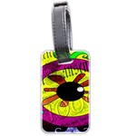 Abstract Luggage Tag (Two Sides) Back