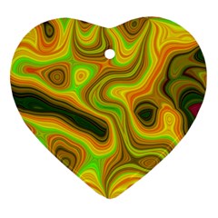 Abstract Heart Ornament