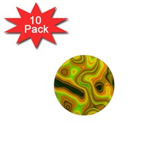 Abstract 1  Mini Button Magnet (10 Pack) by Siebenhuehner