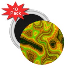 Abstract 2 25  Button Magnet (10 Pack) by Siebenhuehner