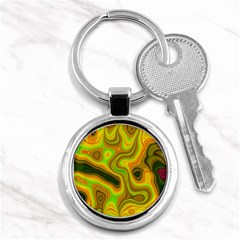 Abstract Key Chain (round)