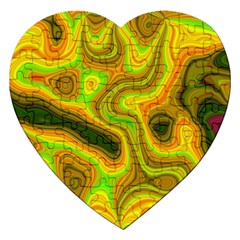 Abstract Jigsaw Puzzle (heart) by Siebenhuehner