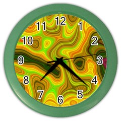 Abstract Wall Clock (color) by Siebenhuehner