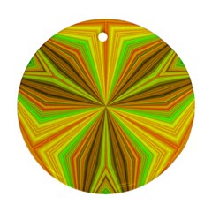 Abstract Round Ornament