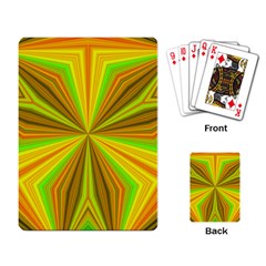 Abstract Playing Cards Single Design