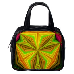 Abstract Classic Handbag (one Side) by Siebenhuehner