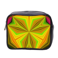 Abstract Mini Travel Toiletry Bag (two Sides)