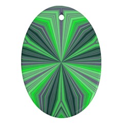 Abstract Oval Ornament by Siebenhuehner