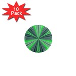 Abstract 1  Mini Button Magnet (10 pack) Front