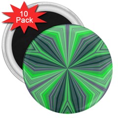 Abstract 3  Button Magnet (10 Pack) by Siebenhuehner