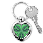 Abstract Key Chain (Heart) Front