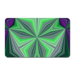 Abstract Magnet (rectangular) by Siebenhuehner