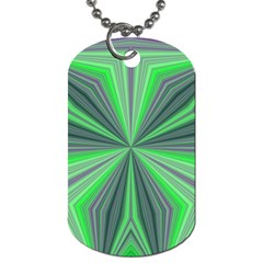 Abstract Dog Tag (one Sided) by Siebenhuehner