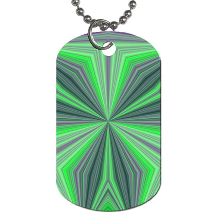 Abstract Dog Tag (One Sided)