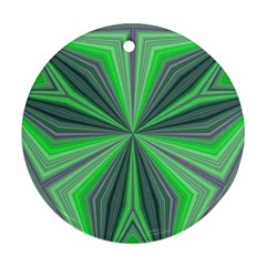 Abstract Round Ornament (two Sides) by Siebenhuehner