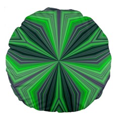 Abstract 18  Premium Round Cushion  by Siebenhuehner