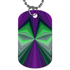 Abstract Dog Tag (one Sided) by Siebenhuehner