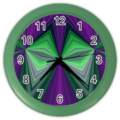 Abstract Wall Clock (color) by Siebenhuehner