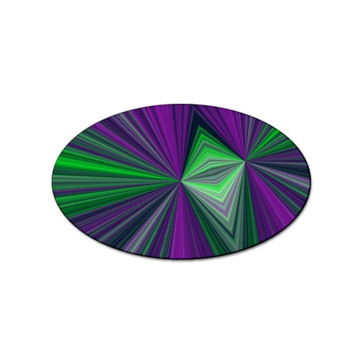 Abstract Sticker (Oval)