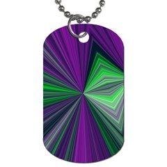 Abstract Dog Tag (One Sided)