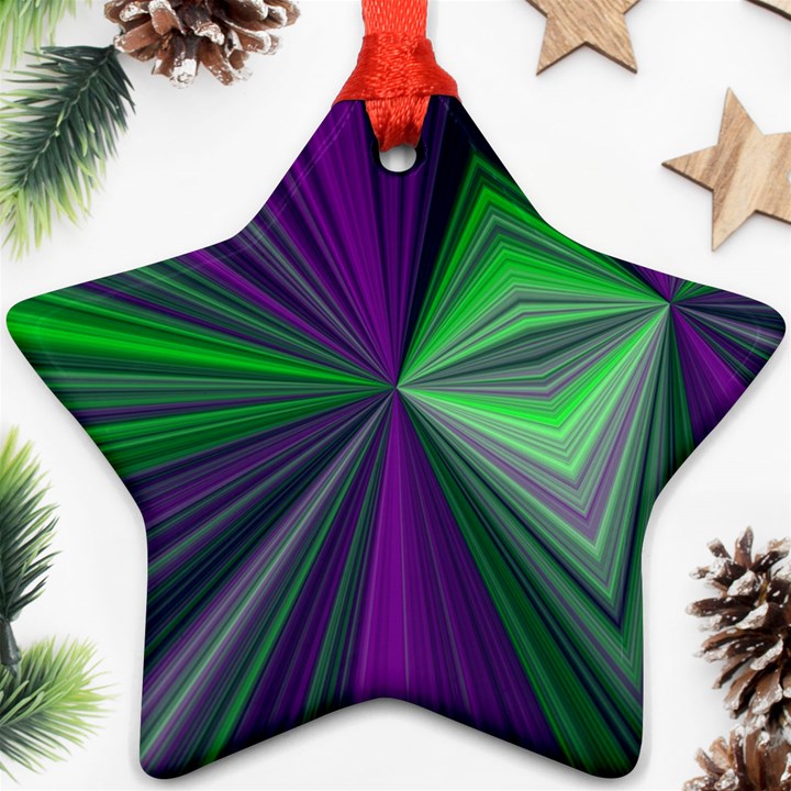 Abstract Star Ornament (Two Sides)