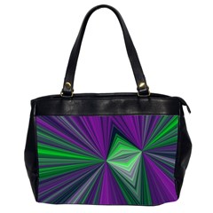 Abstract Oversize Office Handbag (two Sides) by Siebenhuehner