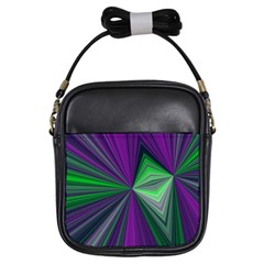 Abstract Girl s Sling Bag