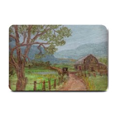  amish Buggy Going Home  By Ave Hurley Of Artrevu   Small Doormat