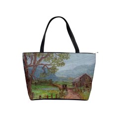  amish Buggy Going Home  By Ave Hurley Of Artrevu   Classic Shoulder Handbag by ArtRave2