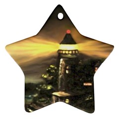  bridget s Lighthouse   By Ave Hurley Of Artrevu   Ornament (star) by ArtRave2