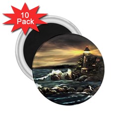  bridget s Lighthouse   By Ave Hurley Of Artrevu   2 25  Magnet (10 Pack) by ArtRave2