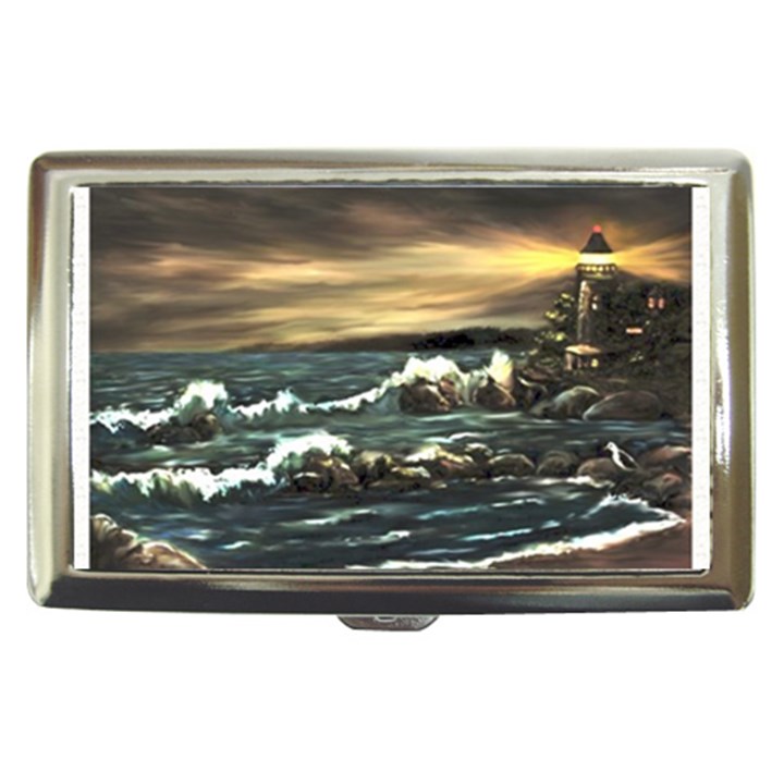  Bridget s Lighthouse   by Ave Hurley of ArtRevu ~ Cigarette Money Case