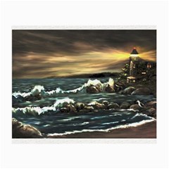  bridget s Lighthouse   By Ave Hurley Of Artrevu   Small Glasses Cloth (2 Sides) by ArtRave2