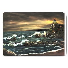  bridget s Lighthouse   By Ave Hurley Of Artrevu   Large Doormat by ArtRave2