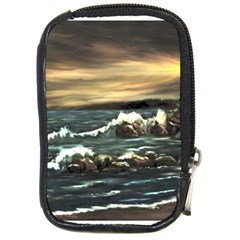  bridget s Lighthouse   By Ave Hurley Of Artrevu   Compact Camera Leather Case by ArtRave2