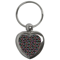 Happy Owls Key Chain (heart)