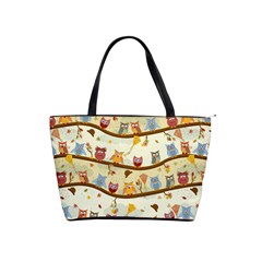 Autumn Owls Large Shoulder Bag