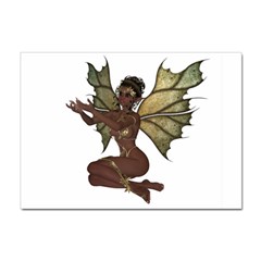 Faerie Nymph Fairy With Outreaching Hands A4 Sticker 100 Pack by goldenjackal