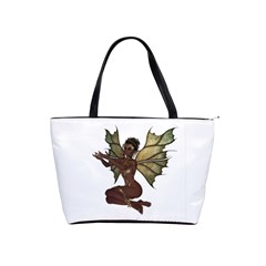 Faerie Nymph Fairy With Outreaching Hands Large Shoulder Bag by goldenjackal