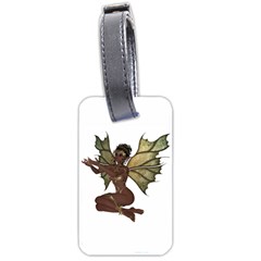 Faerie Nymph Fairy With Outreaching Hands Luggage Tag (two Sides)