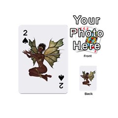 Faerie Nymph Fairy With Outreaching Hands Playing Cards 54 Designs (mini) by goldenjackal