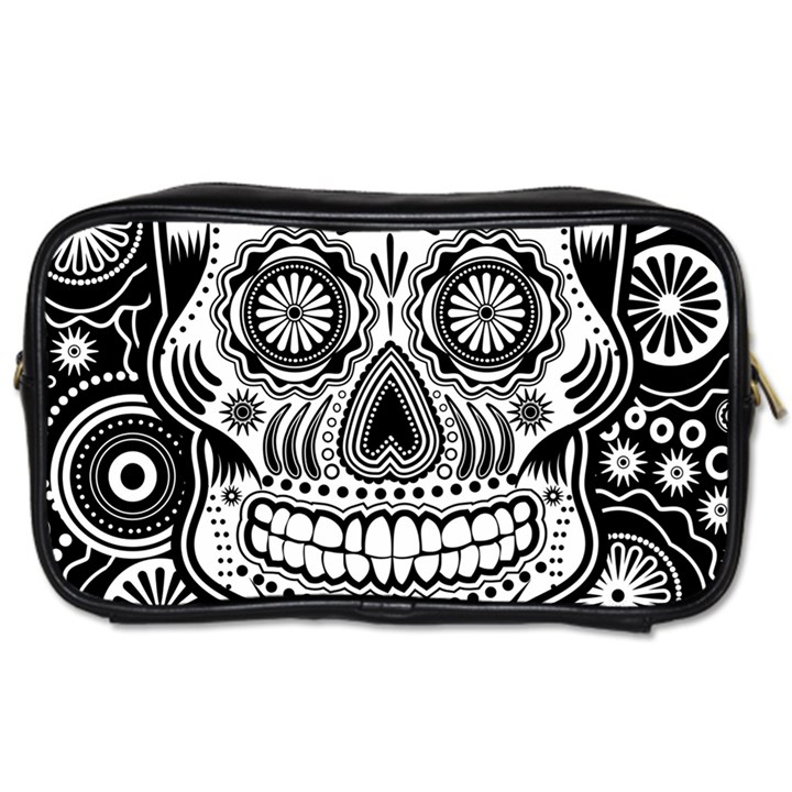 skull Toiletries Bag (Two Sides)