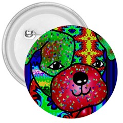 Pug 3  Button