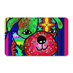 Pug Magnet (rectangular)