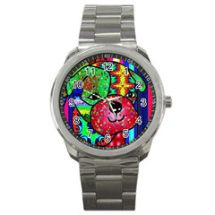 Pug Sport Metal Watch