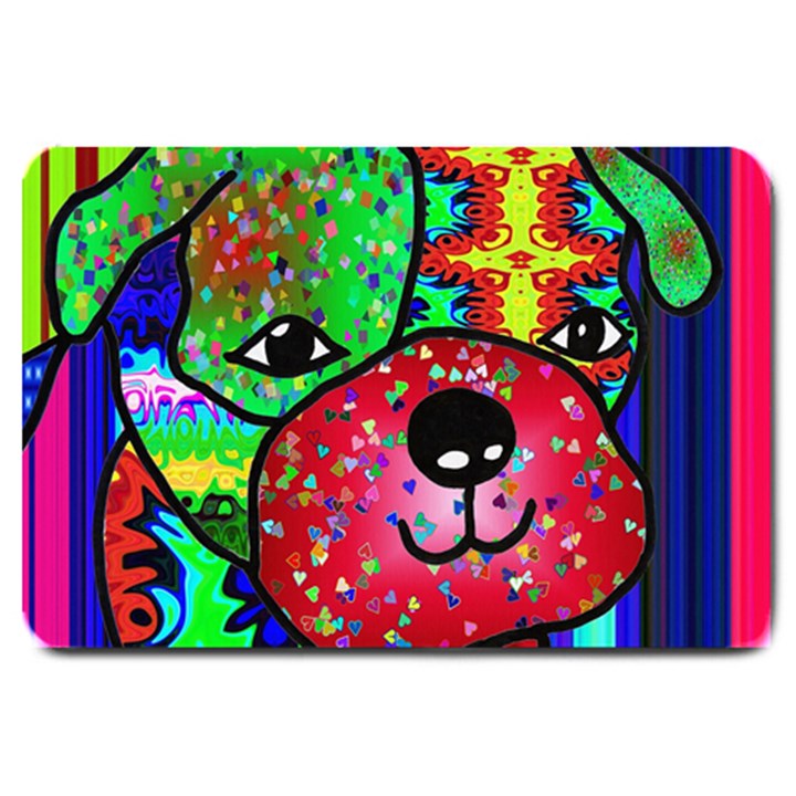 Pug Large Door Mat