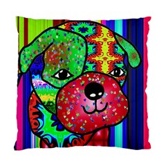 Pug Cushion Case (single Sided)  by Siebenhuehner