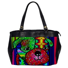 Pug Oversize Office Handbag (one Side)