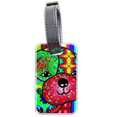 Pug Luggage Tag (two Sides) by Siebenhuehner